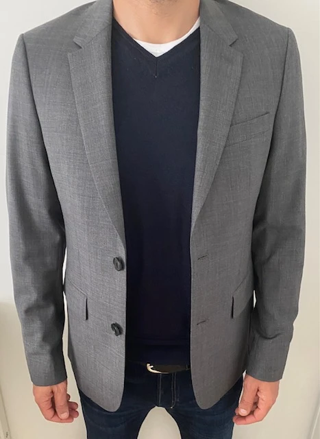 Blazer gris Sandro Paris — Talla 46 (S) — Como nuevo – photo 5